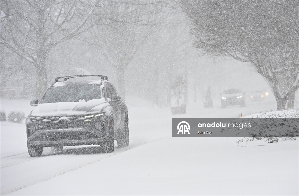 ABD’de Gianna kış fırtınası Charlotte’u etkisi altına aldı