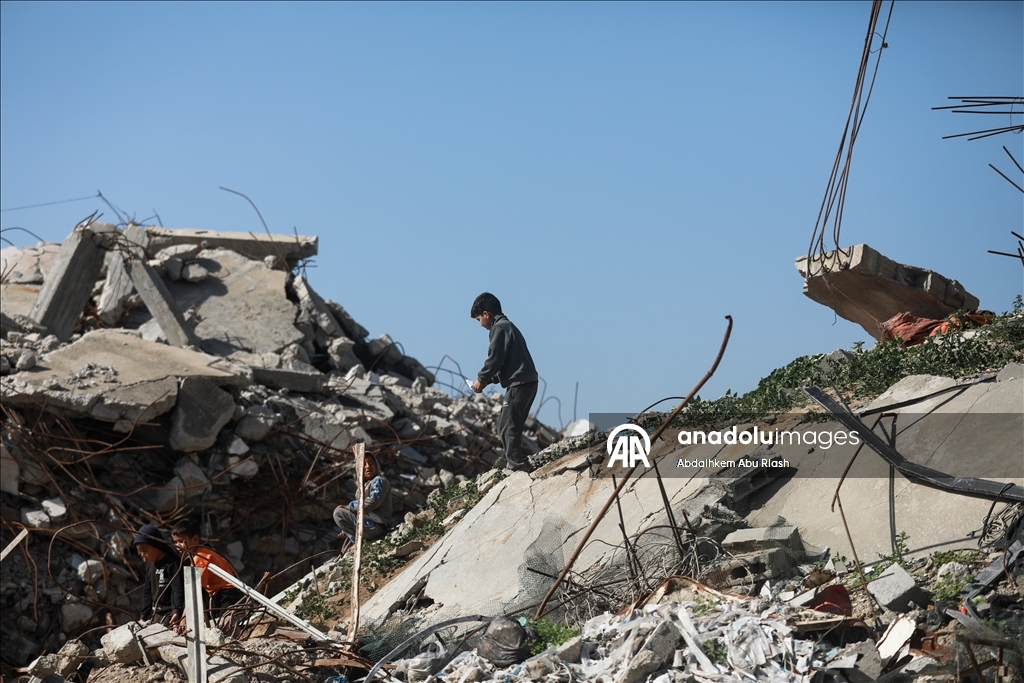 Повседневная жизнь в лагере беженцев Джебалия в Газе