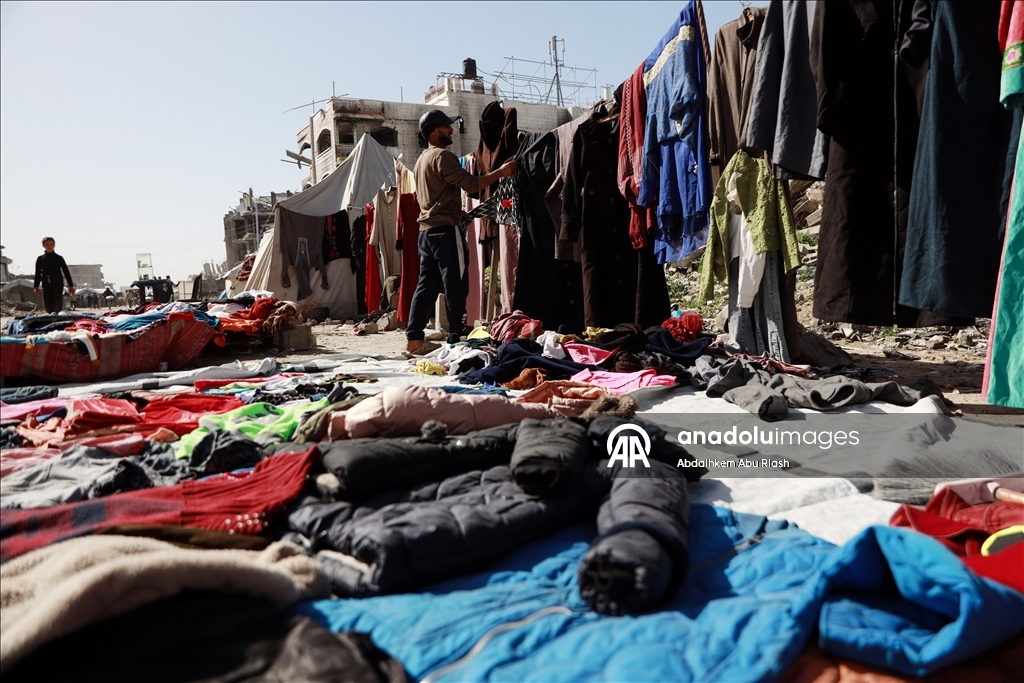 Повседневная жизнь в лагере беженцев Джебалия в Газе