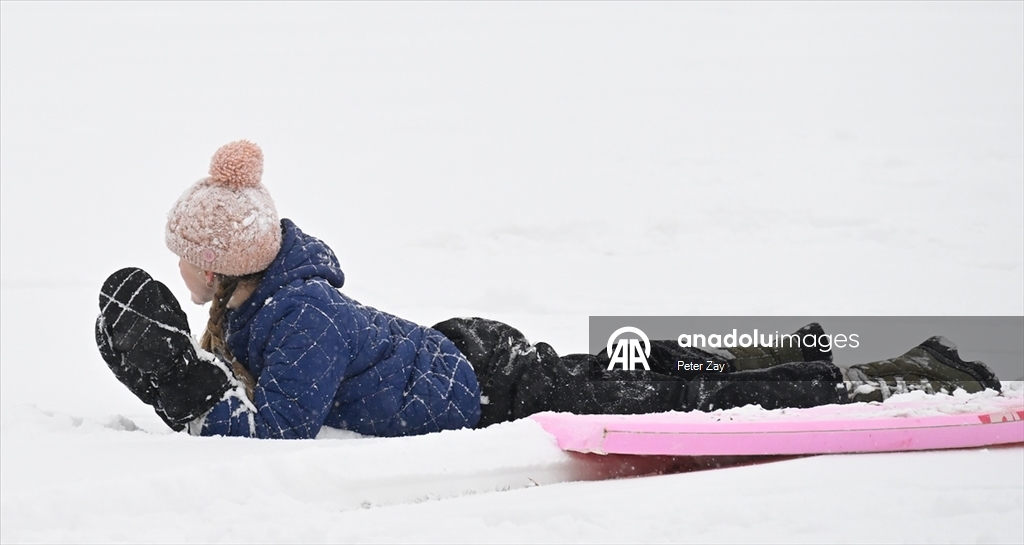 ABD’de Gianna kış fırtınası Charlotte’u etkisi altına aldı