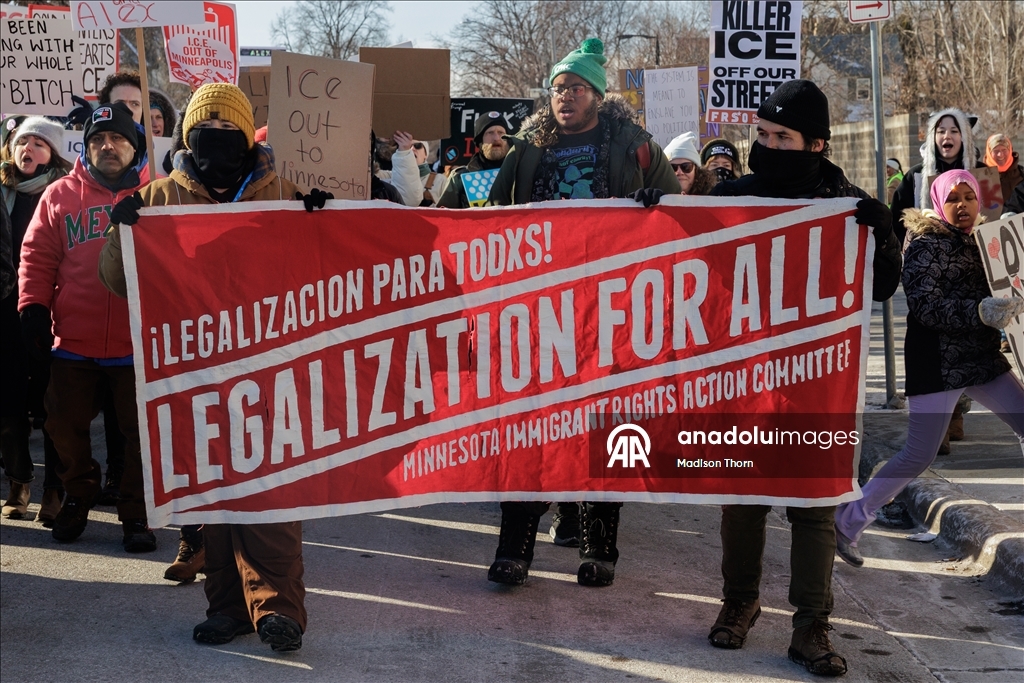 В американском штате Миннесота продолжаются протесты против ICE