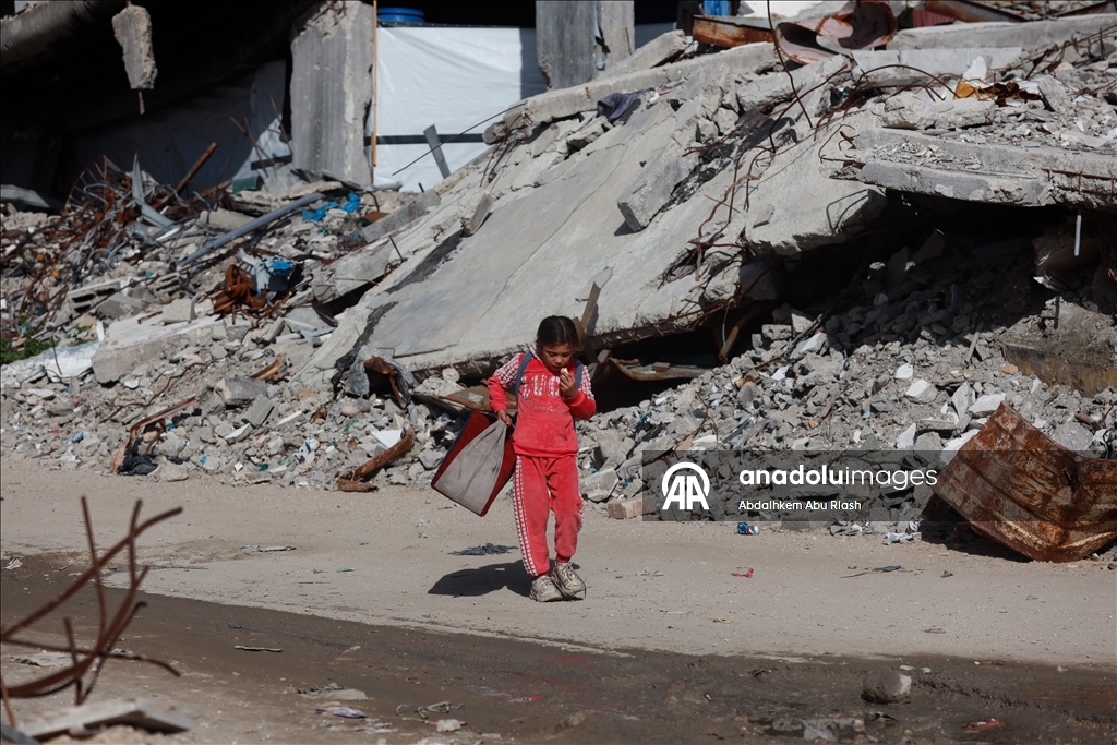 Повседневная жизнь в лагере беженцев Джебалия в Газе