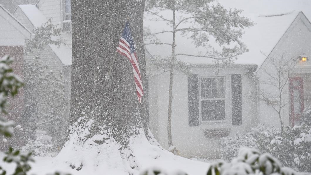 ABD’de Gianna kış fırtınası Charlotte’u etkisi altına aldı