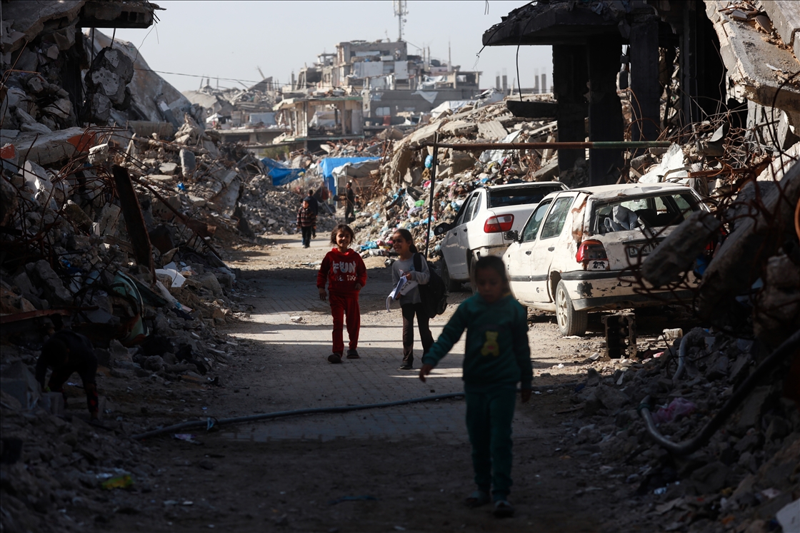 Повседневная жизнь в лагере беженцев Джебалия в Газе