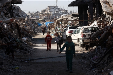 Повседневная жизнь в лагере беженцев Джебалия в Газе