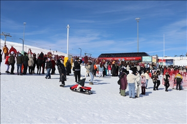 Эрджиес принял 1,4 млн посетителей во время зимних каникул
