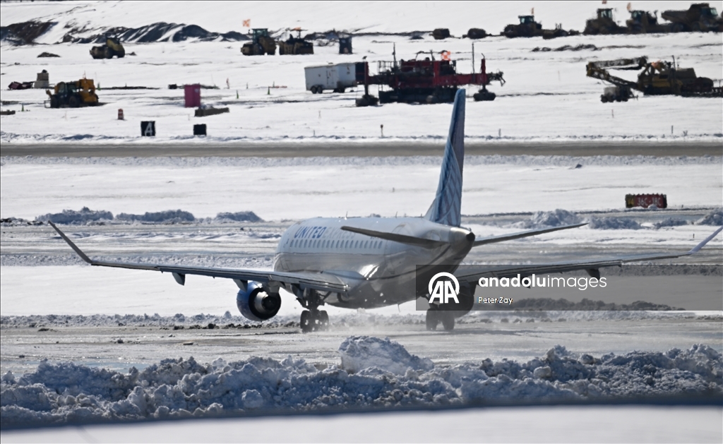 Зимний шторм Gianna накрыл город Шарлотт в США