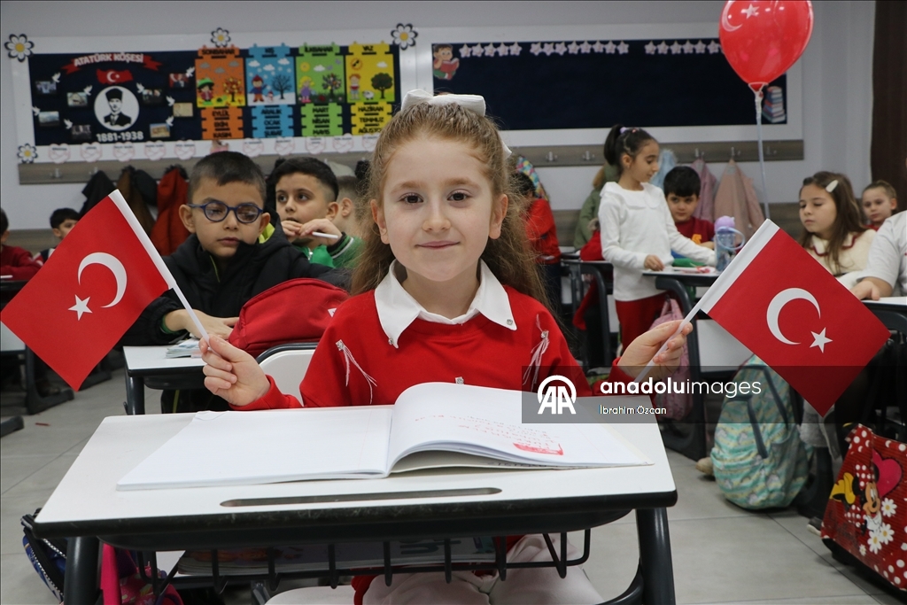 Kilis'te yarıyıl tatili sonrası ilk ders zili çaldı