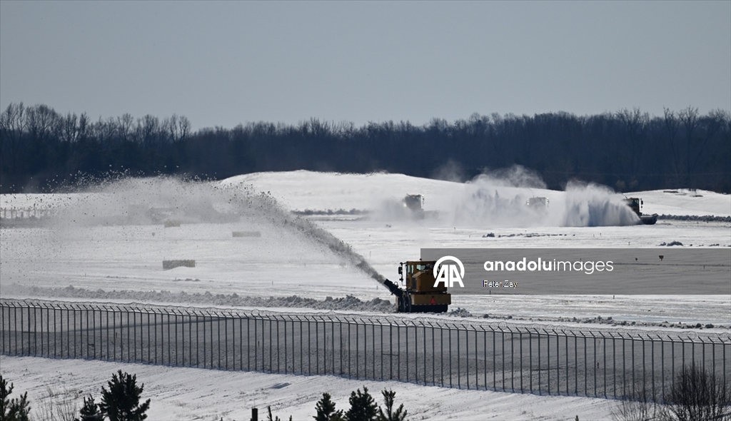 ABD’de Gianna kış fırtınası Charlotte’u etkisi altına aldı