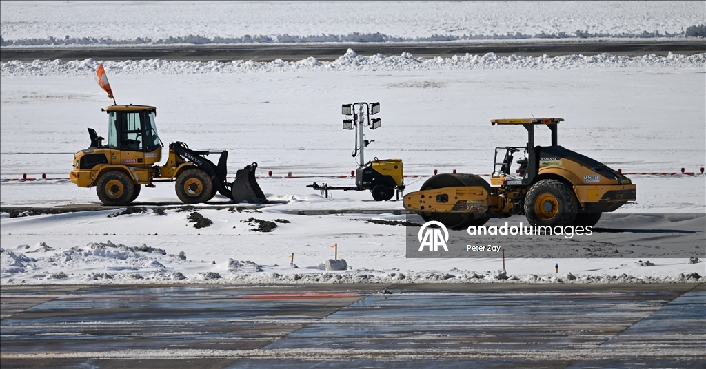 Зимний шторм Gianna накрыл город Шарлотт в США