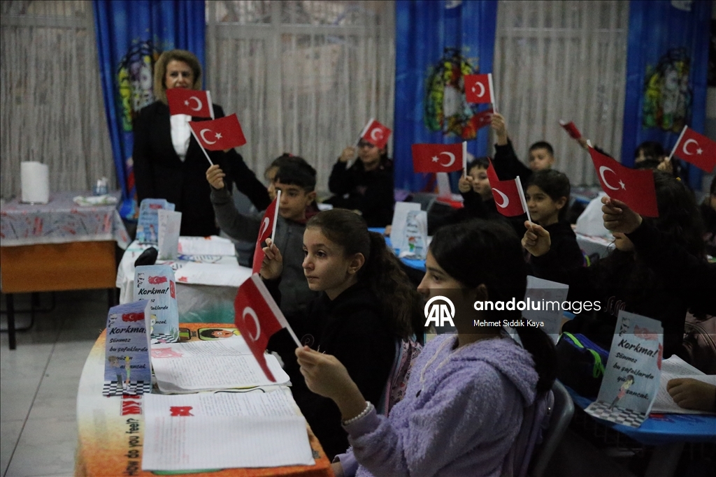 Diyarbakır'de yarıyıl tatili sonrası ilk ders zili çaldı