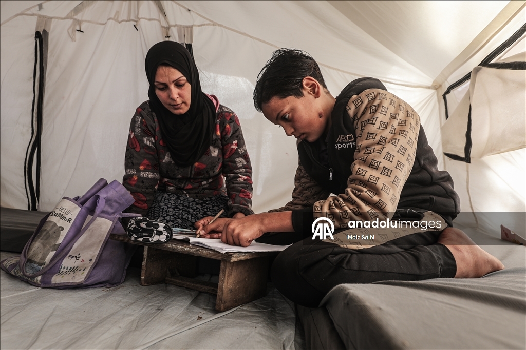 الطفل صهيب بغزة.. خرج لجلب الطعام فعاد فاقداً الكلام