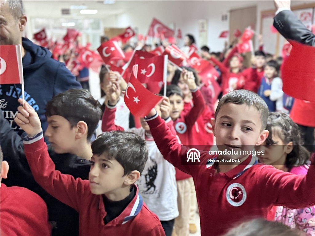 Siirt'te yarıyıl tatili sonrası ilk ders zili çaldı