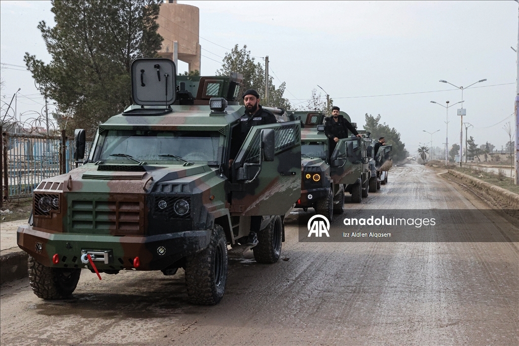 Силы МВД Сирии продолжают ожидание входа в Хасеке