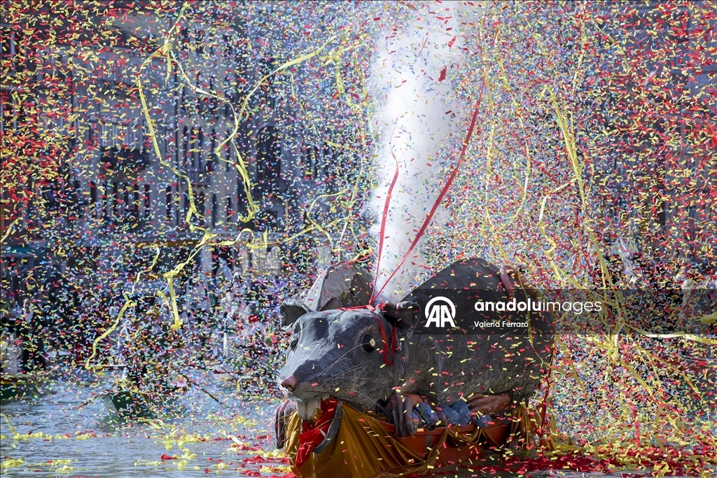 إيطاليا.. انطلاق كرنفال البندقية بعرض مائي في القناة الكبرى