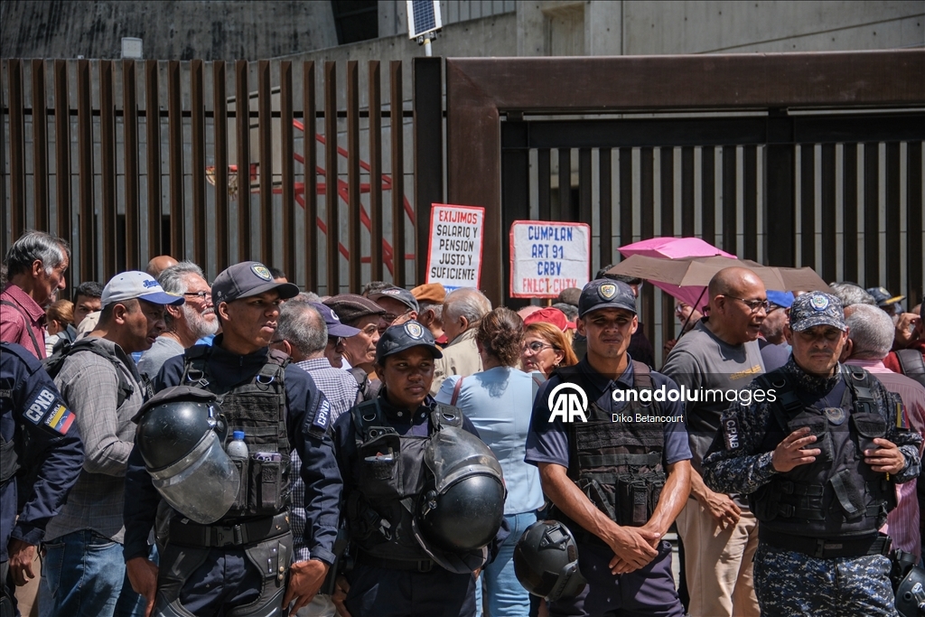 В Каракасе прошла акция протеста