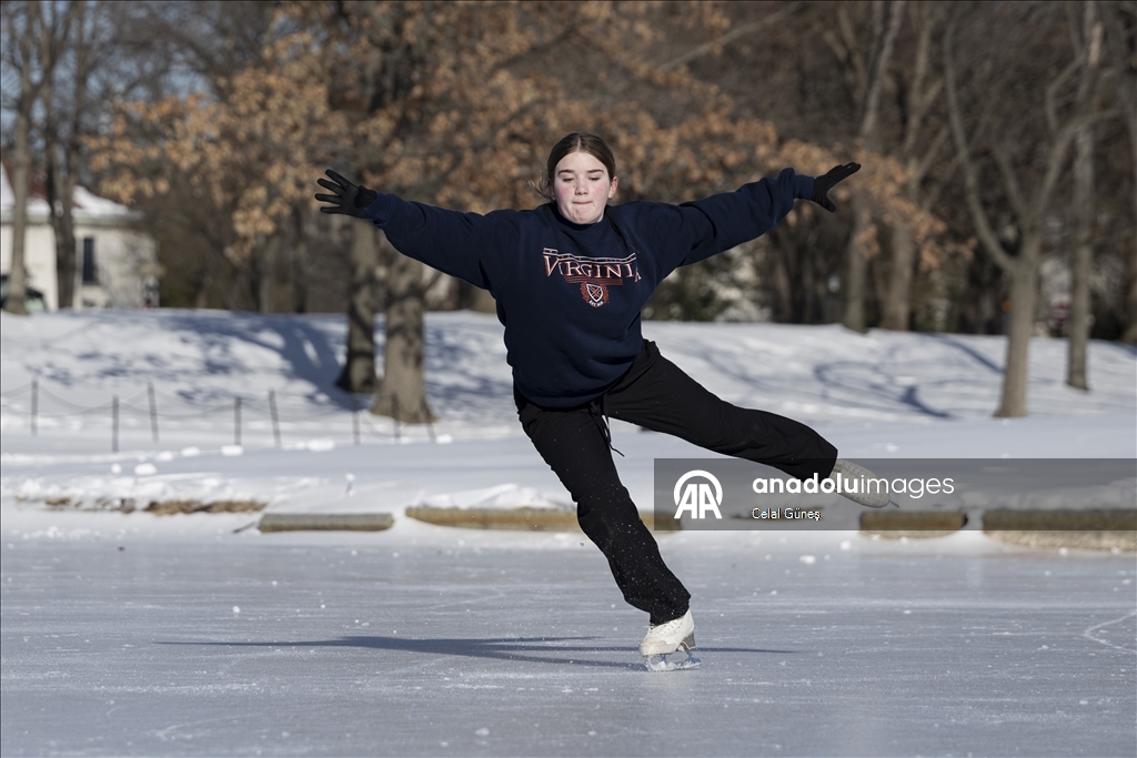 Аномальные морозы в Вашингтоне превратились в развлечение