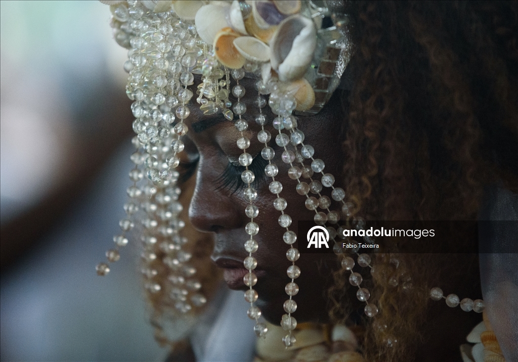 В Бразилии прошел традиционный фестиваль в знак почитания богини моря Леманжи