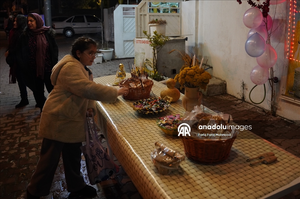 Ночь Бараат отметили в красочных традициях в иракском городе Сулеймания