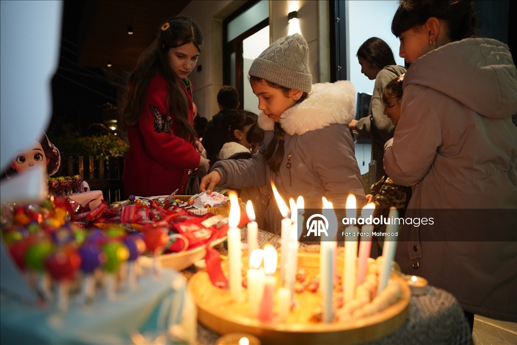 Ночь Бараат отметили в красочных традициях в иракском городе Сулеймания