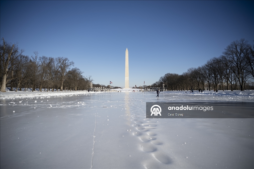 Аномальные морозы в Вашингтоне превратились в развлечение
