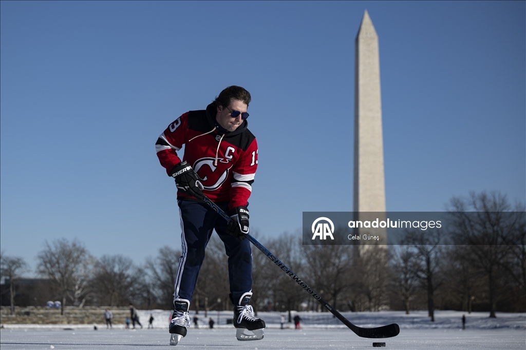 Аномальные морозы в Вашингтоне превратились в развлечение