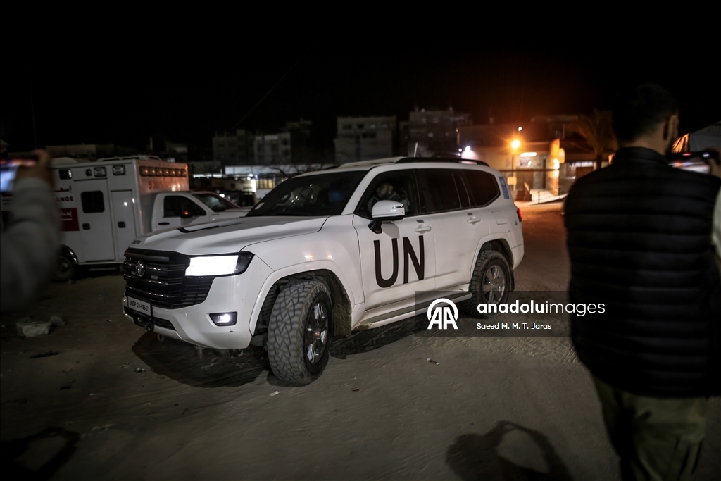 12 палестинцев, вернувшихся в сектор Газа через КПП «Рафах», доставлены в больницу «Насер»