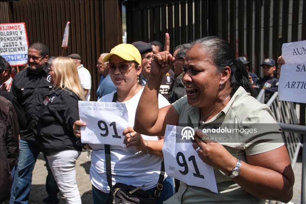 В Каракасе прошла акция протеста