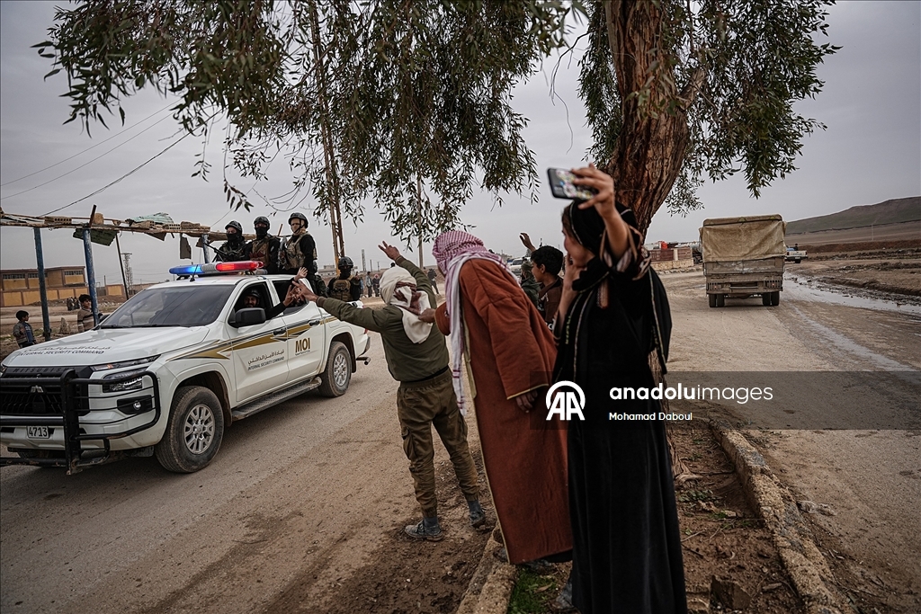 Suriye’de güvenlik güçleri Kamışlı merkezine girdi