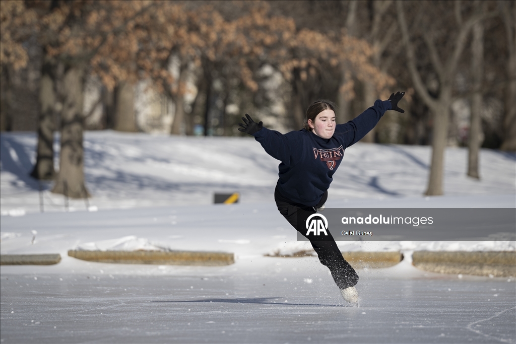 Аномальные морозы в Вашингтоне превратились в развлечение