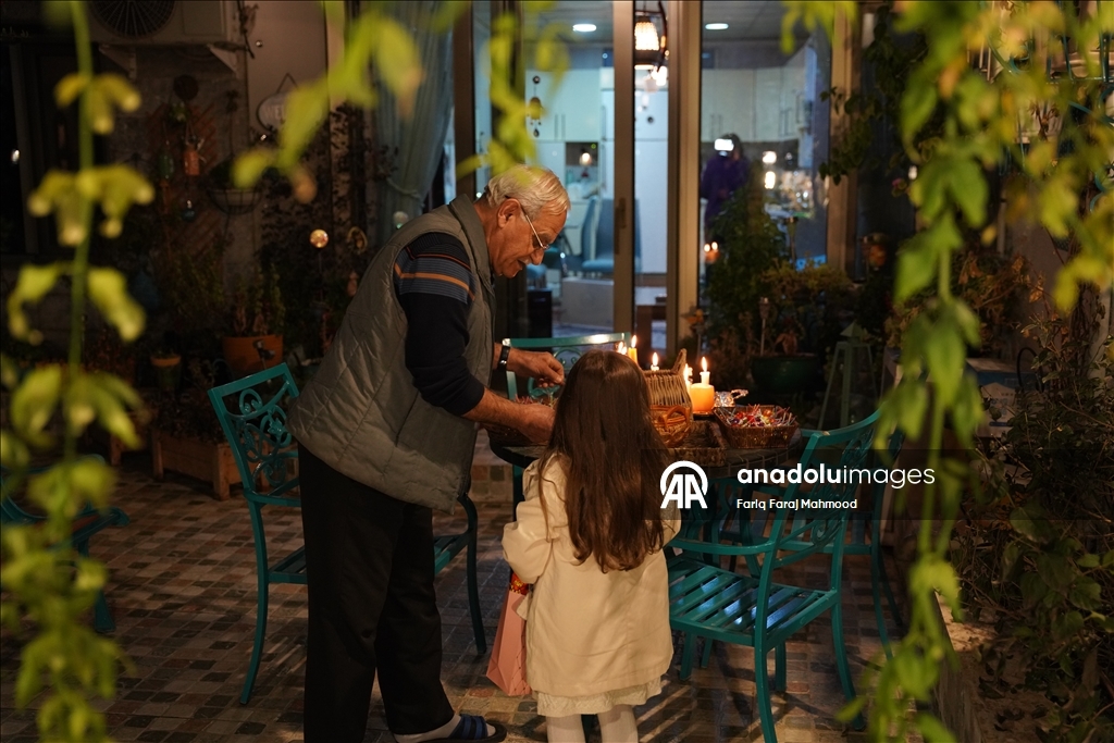 Ночь Бараат отметили в красочных традициях в иракском городе Сулеймания