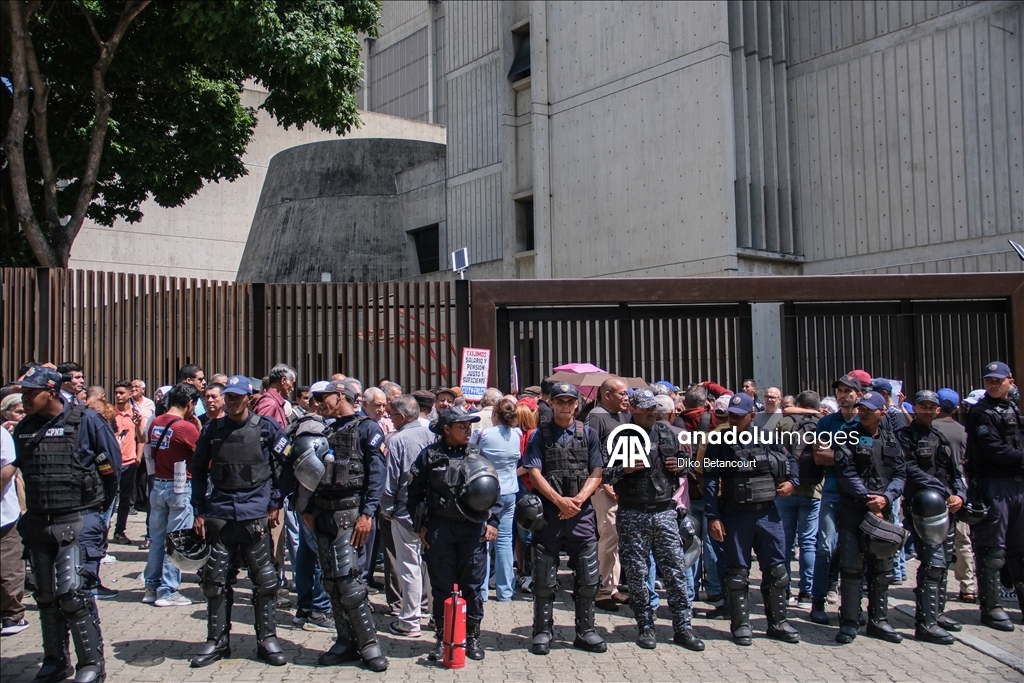В Каракасе прошла акция протеста