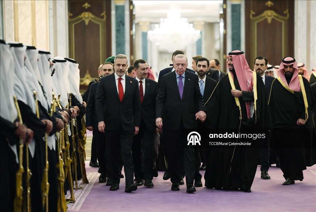 Cumhurbaşkanı Erdoğan, Suudi Arabistan'da