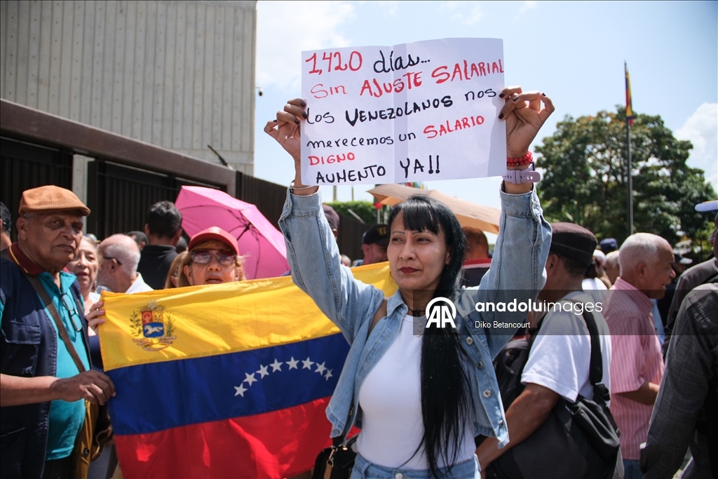 В Каракасе прошла акция протеста