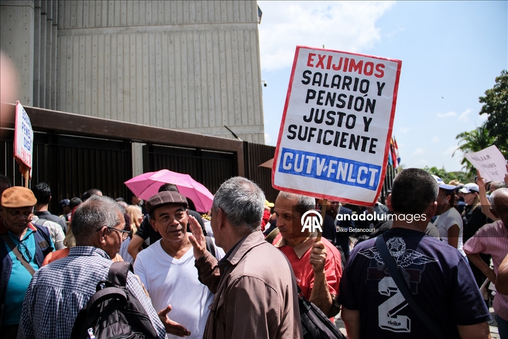 В Каракасе прошла акция протеста