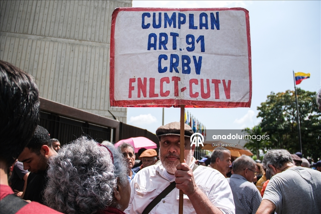 В Каракасе прошла акция протеста