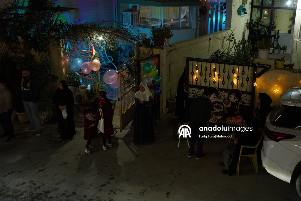 Ночь Бараат отметили в красочных традициях в иракском городе Сулеймания