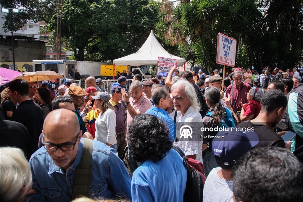В Каракасе прошла акция протеста