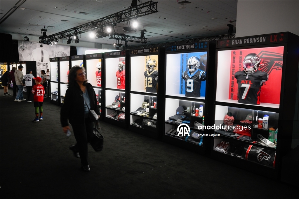 Super Bowl maçı öncesinde San Francisco'da deneyim merkezi kuruldu