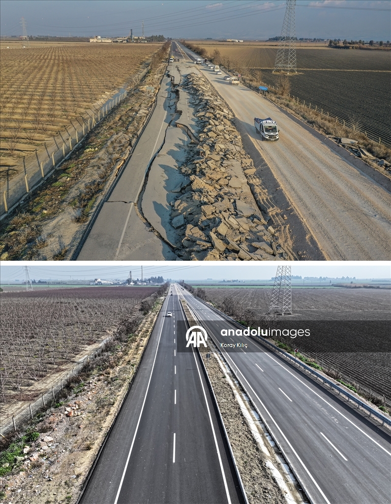 6 ŞUBAT DEPREMLERİNİN ÜÇÜNCÜ YILI - Depremlerin yıktığı Hatay'ın 3 yıl önceki hali ve yeniden inşası aynı karelerde