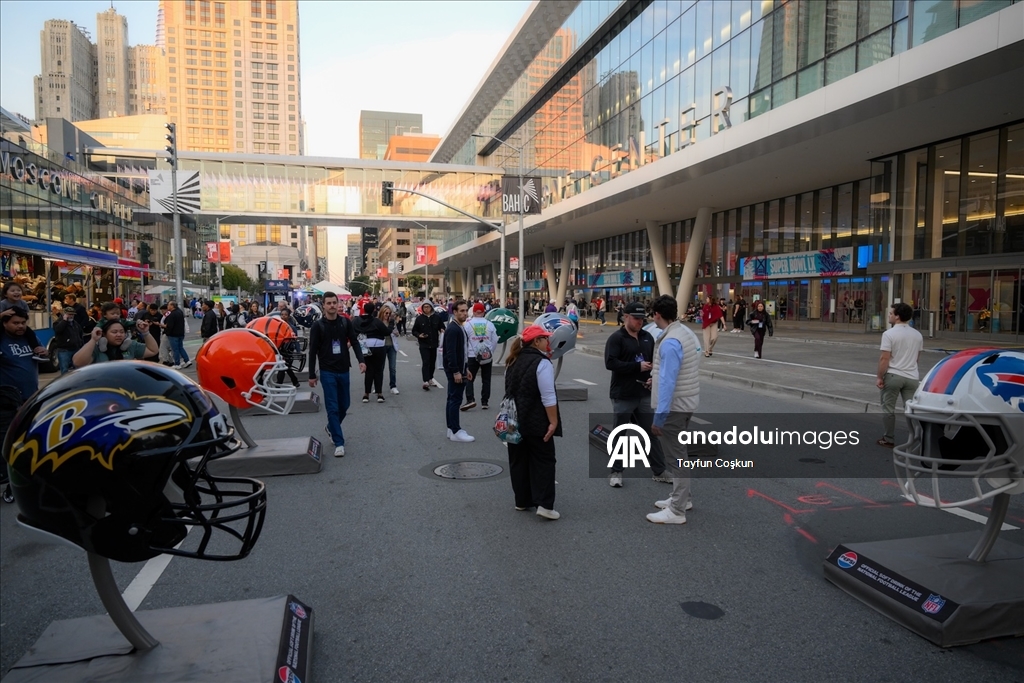 Super Bowl maçı öncesinde San Francisco'da deneyim merkezi kuruldu