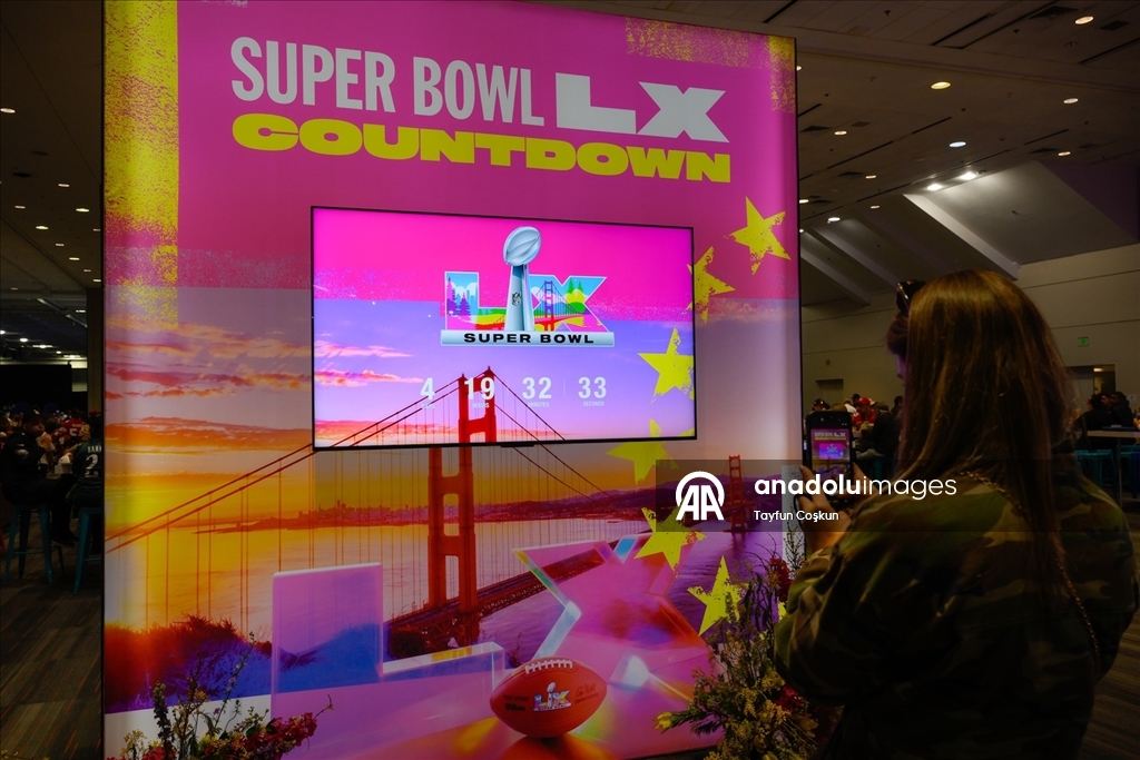Super Bowl maçı öncesinde San Francisco'da deneyim merkezi kuruldu