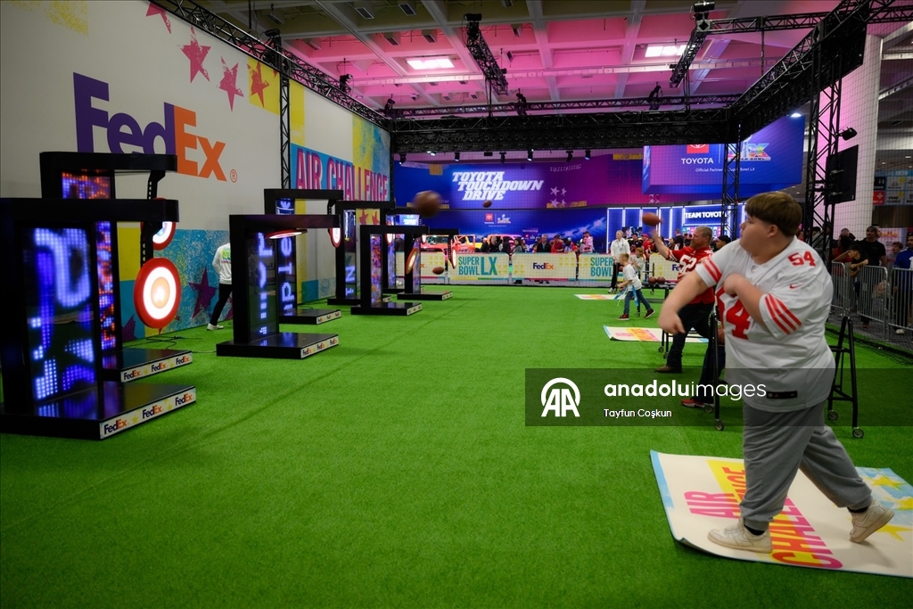 Super Bowl maçı öncesinde San Francisco'da deneyim merkezi kuruldu