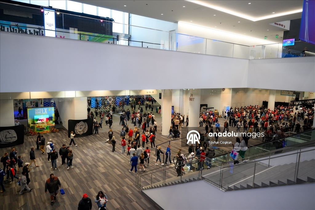 Super Bowl maçı öncesinde San Francisco'da deneyim merkezi kuruldu