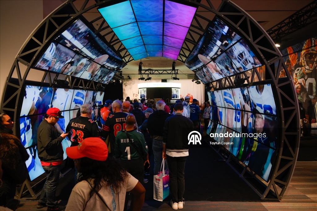 Super Bowl maçı öncesinde San Francisco'da deneyim merkezi kuruldu