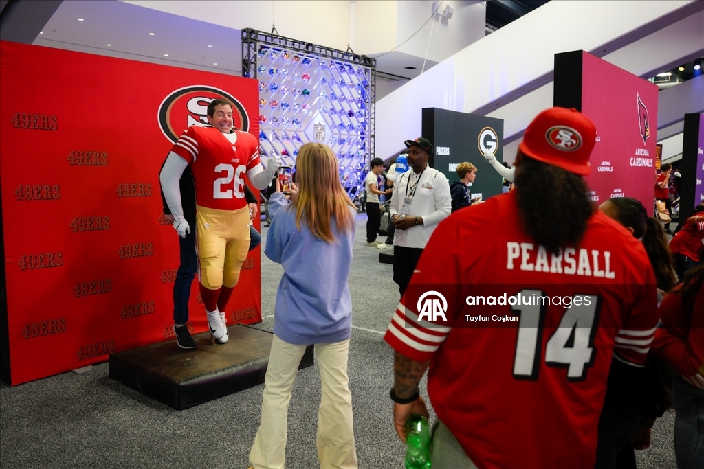 Super Bowl maçı öncesinde San Francisco'da deneyim merkezi kuruldu