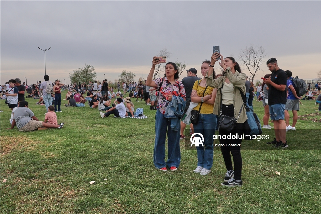 Пилотажная группа ВВС Испании выступила в Буэнос-Айресе