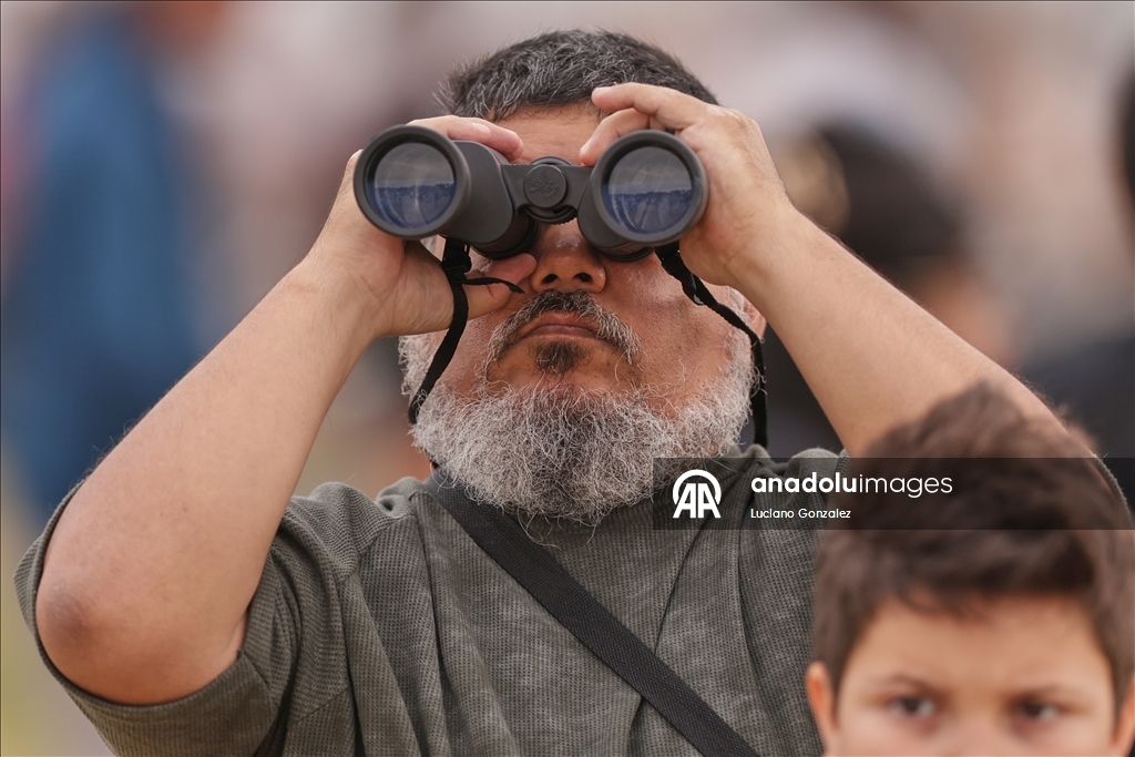 Пилотажная группа ВВС Испании выступила в Буэнос-Айресе