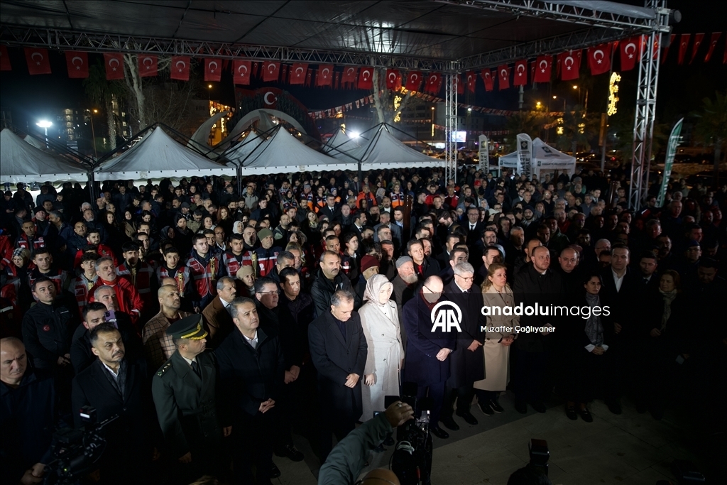 В Турции почтили память жертв разрушительных землетрясений 6 февраля 2023 года 2