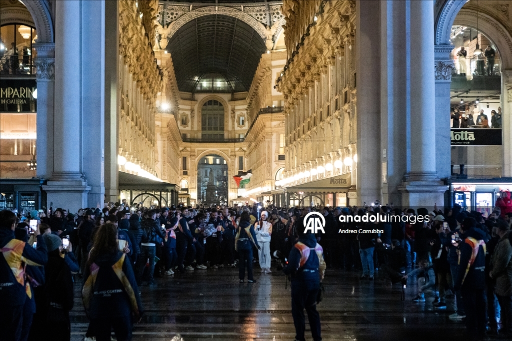 Олимпийский огонь зажжен в Милане перед Играми 2026 года